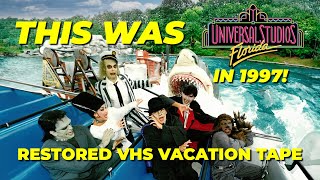 Restored 1997 Universal Studios Florida Vintage VHS Vacation Tape HD 60FPS [upl. by Schwinn]