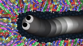 Slitherio AI 290000 Score Epic Slitherio Gameplay [upl. by Magdalene9]