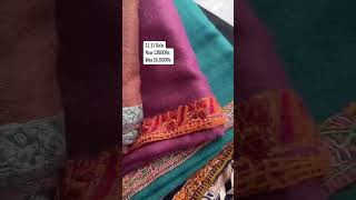 1111 Sale  Borders Shawl available in different colors only for Rs 13500 shawl woolenshawl [upl. by Dysart101]