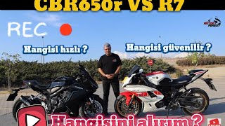 HONDA CBR 650R amp YAMAHA YZF R7 KARÅ˛ILAÅ˛TIRMA ā€ā€™motorperestā€™ā€™ KÄ°M HANGÄ°SÄ°NÄ° ALMALI [upl. by Bultman]