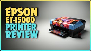 Epson EcoTank ET15000 SuperTank Printer Review  Best Sublimation Printer in 2024 [upl. by Goldfinch]