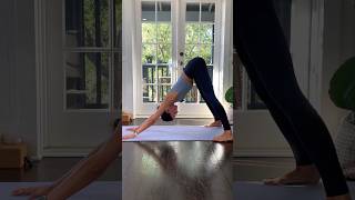 Tip for an easier downward dog 📌 yoga [upl. by Otxilac]