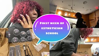 First week of Esthetician School [upl. by Betthezul69]