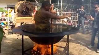 Monk pray in boiling oil [upl. by Gnem]