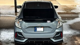 10th Gen Civic Hatchback  FK7 Clearing my taillights [upl. by Lancelle]