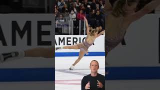 Even Mark has joined in on the celebration of Amber Glenn’s triple axel 😏 figureskating shorts [upl. by Enylekcaj725]