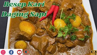 Resep Kari Daging Sapi yang enaak [upl. by Robillard]