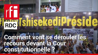 Élections en RDC  les résultats contestés devant la Cour constitutionnelle • RFI [upl. by Chickie887]