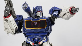 ThreeZero DLX Soundwave and Ravage [upl. by Nadab560]