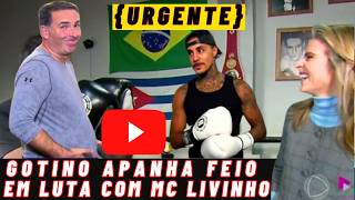 URGENTEAPRESENTADOR GOTINO DO BALANSO GERAL RECORD SP APANHOU FEIO DO MC LIVINHO EM LUTA DE BOXE [upl. by Bluhm]