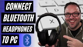 How to Connect Bluetooth Headphones to PC  Windows 10 🎧 [upl. by Erdied63]