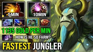 WTF 5Min Midas 1135 GPM Unlimited Root Wrath of Nature 100 Full Aghanim Octarine NP Dota 2 [upl. by Ahsimak]