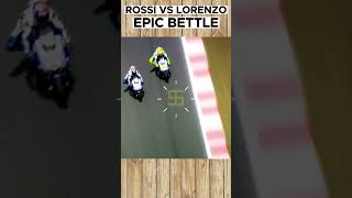 ROSSI VS LORENZO EPIC BATTLE  Saling Overtake di Tikungan  MotoGP Legendary Battle  VR46 [upl. by Aid]