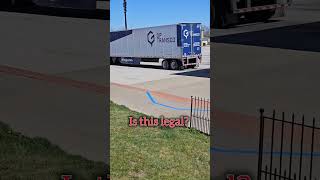 Is this Legal fmcsabridgelawtrucking truckerstories learningusdot cdl pretripinspection [upl. by Lytsirk649]