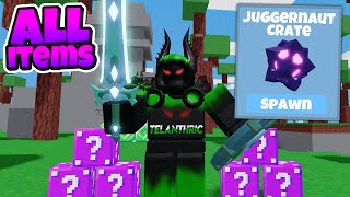 How to Spawn ALL ITEMS in Roblox BedWars [upl. by Llehcim]