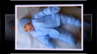 Hand Knitted baby Layette Christening Pram sets baby cardigan and hat set preemie sets [upl. by Areid929]