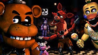 Five Nights at Freddys Ultimate Custom Night  Part 1 [upl. by Ronnoc185]