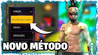 FÁCIL  COMO HACKEAR CONTA DO FREE FIRE EM 2024 NOVO MÉTODO [upl. by Anauqal917]