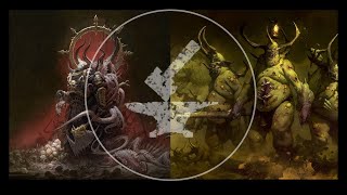 Slaves to Darkness VS Maggotkin of Nurgle  Warhammer Age of Sigmar 3 Season 3 Battle Report [upl. by Tyler169]