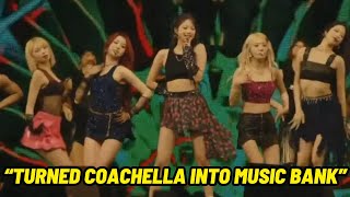 Korean Netizens Criticize LE SSERAFIM’s AR Performance At Coachella 2024 [upl. by Eelrac]