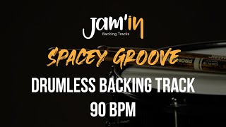 Spacey Fusion Drumless Backing Track 90 BPM [upl. by Snevets]