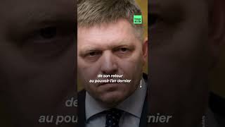 Le Premier ministre slovaque Robert Fico sest fait tirer dessus au niveau du ventre [upl. by Surbeck]