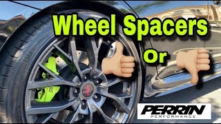 Wheel Spacers by Perrin Performance Review 2018 Subaru WRX STi [upl. by Adrien]