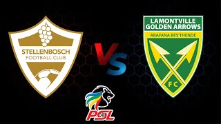 STELLENBOSCH VS GOLDEN ARROWS LIVESCORE [upl. by Otreblanauj]