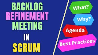 Backlog Refinement meeting Backlog Grooming WHAT IS BACKLOG REFINEMENT IN SCRUM [upl. by Cohin]