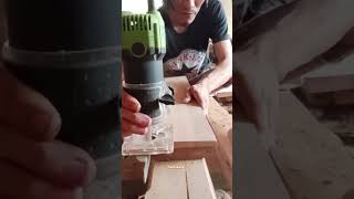 mini trimmer short woodworkingtools woodworking [upl. by Sandry]