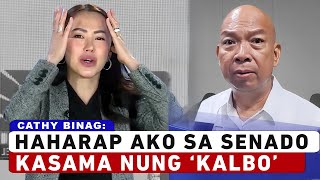 Cathy Binag Haharap sa Senado Kasama si Jonathan Morales [upl. by Acireh441]