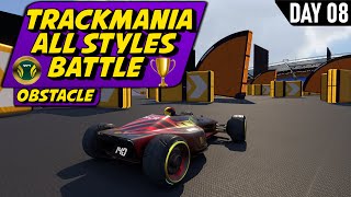 OBSTACLE is  uh  one of the styles ever  Trackmania All Styles Battle [upl. by Oirobil485]