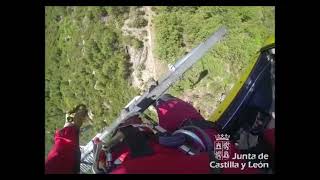 280522 Accidente de parapente en Pedro Bernardo Ávila [upl. by Glick613]