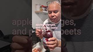 Oranges apples and pickled beets [upl. by Anawal]