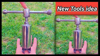 Homemade amazing bearing pullerAmazing idea for bearing puller km fabrication [upl. by Cecelia]