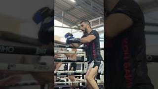 🇹🇷Gokhan ‘The Beast’  Smash pads at WMC Lamai Muaythai muaythai [upl. by Lawford]