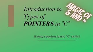 Types of Pointers in C [upl. by Noiz518]