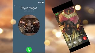 Llamada REYES MAGOS 2023👑 Videollamada REAL de los REYES MAGOS para HERMANOS By CuCut [upl. by Ynohtna]