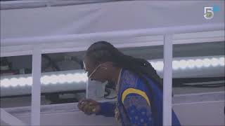 SNOOP DOGG Echándose un TOQUE antes del SHOW del Medio Tiempo SUPER BOWL LVI Shorts [upl. by Fischer655]