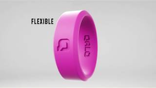 QALO  Silicone Wedding Ring Features amp Benefits [upl. by Okir992]