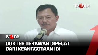 Terawan Agus Dipecat Saat Muktamar ke31 IDI  Kabar Petang tvOne [upl. by Biagi]