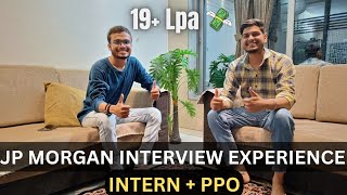 JP MORGAN INTERVIEW EXPERIENCE 🔥  Ep  01  NIT SURAT [upl. by Olpe198]