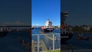 Kiel Canal NordOstseeKanal NorthEast Canal short shorts [upl. by Anirahtak]