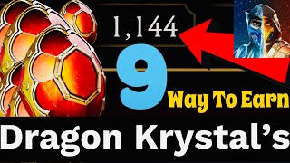 How to get Dragon Krystals in MK Mobile  100 DK Per Day No HackCheat  Mortal Kombat Mobile [upl. by Ailak85]