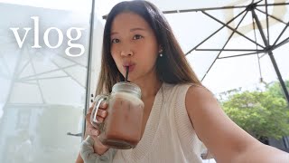 living alone in sydney vlog 🎧  car karaoke learning pull up catching up with old coworkers [upl. by Airbas467]