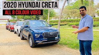 2020 Hyundai Cretas All 8 Colours Explained In Exclusive Walkaround [upl. by Schuman]