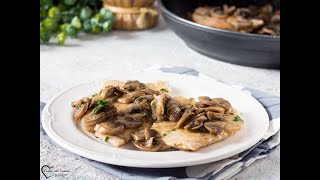 SCALOPPINE DI TACCHINO AI FUNGHI [upl. by Valdas]