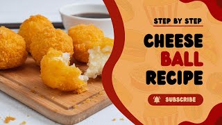 Irresistible Cheese Ball Recipe Your Ultimate Party Appetizer [upl. by Safir]