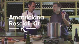 Amatriciana kit  how do we make AMATRICIANA at Roscioli [upl. by Demakis]