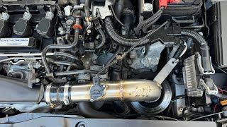 Installing MAPerformance Cold Air Intake in my 2018 Honda Civic Si Coupe  10th Gen Civic Si [upl. by Radcliffe]